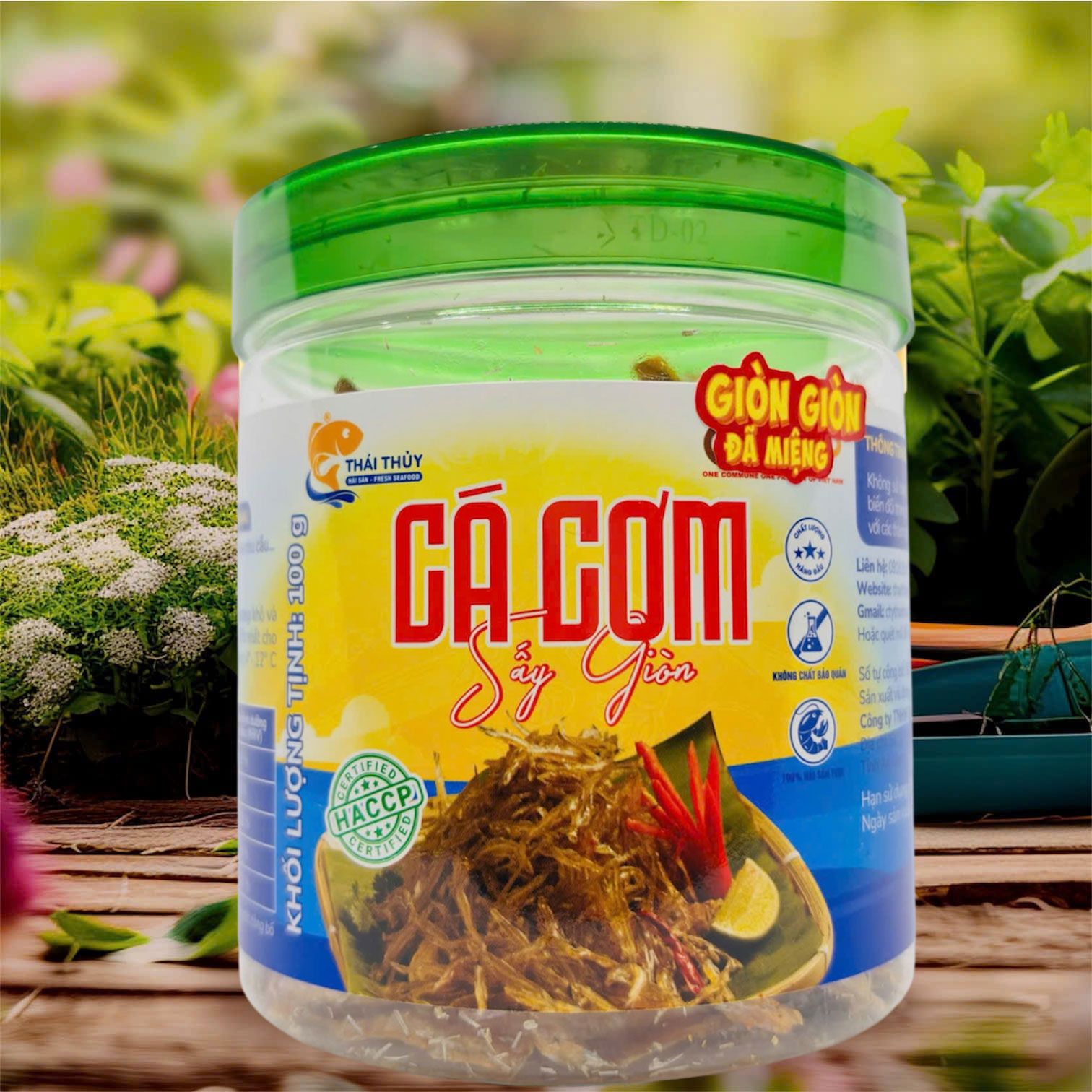 Cá cơm sấy giòn hộp 100g