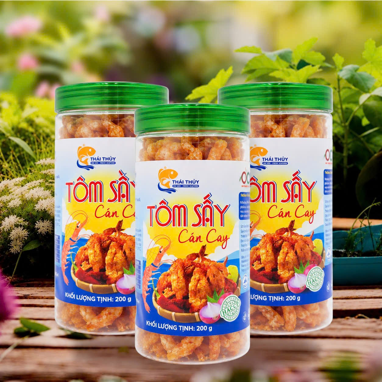 Tôm sấy cán cay 200g